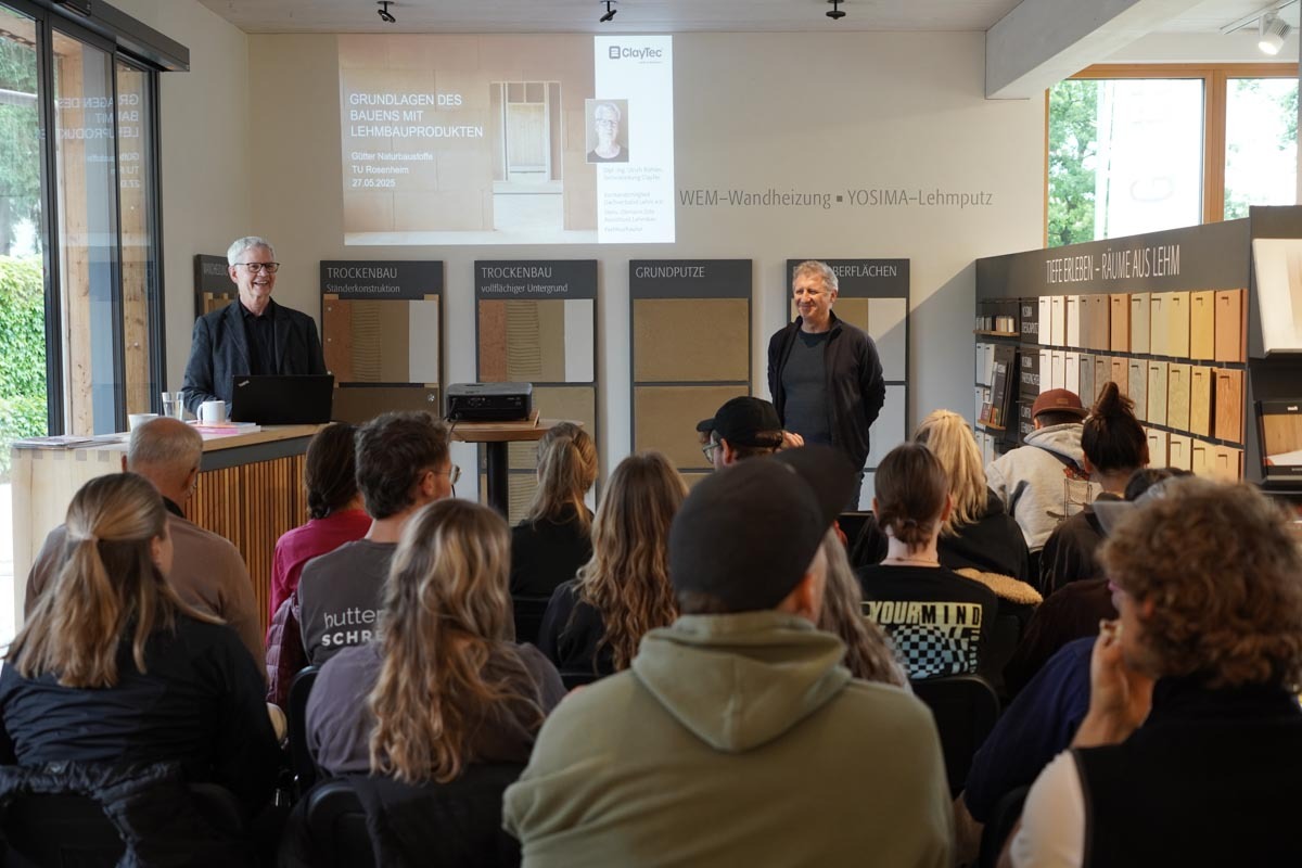 Lehmbau-Workshop mit der TH Rosenheim