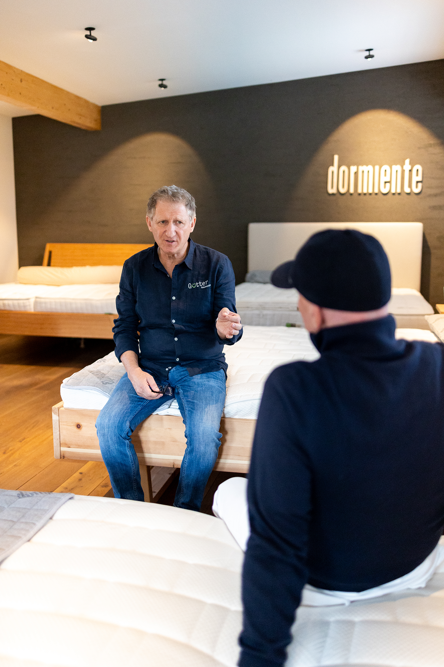 Gütter Naturbaustoffe Holzbetten dormiente Center Wasserburg