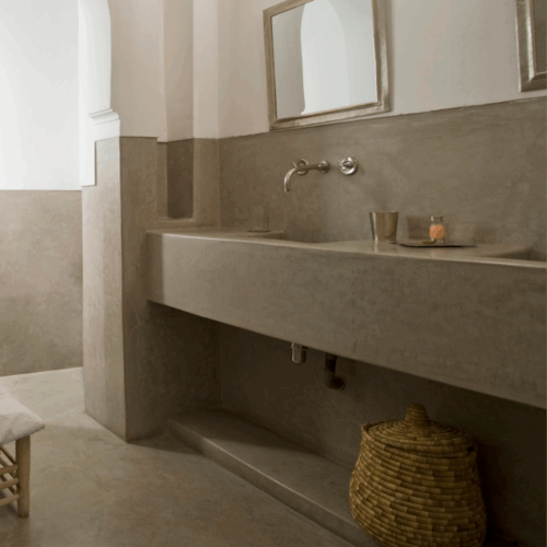 Tadelakt im Badezimmer DIY