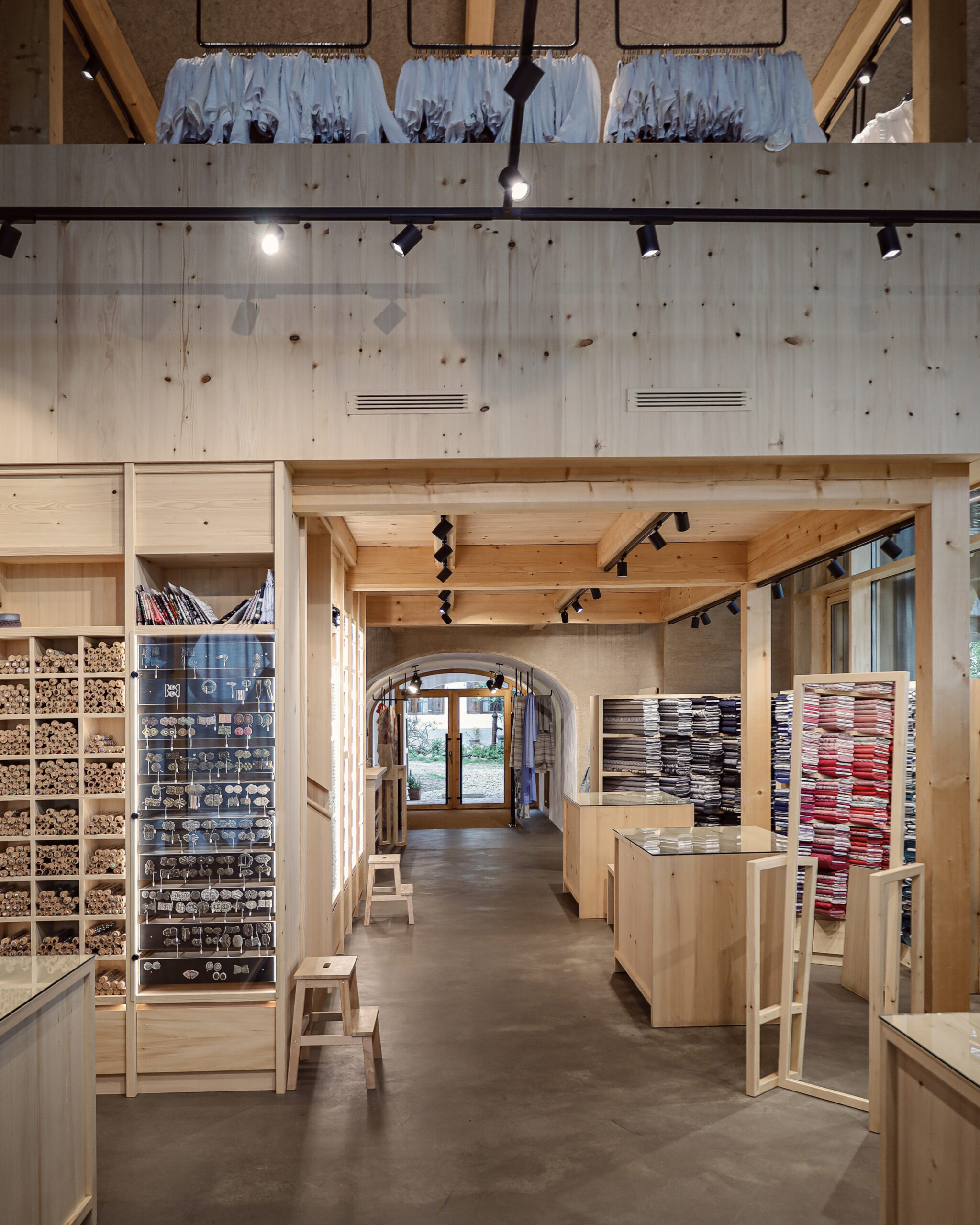 Hofladl Umbau Naturbaustoffe