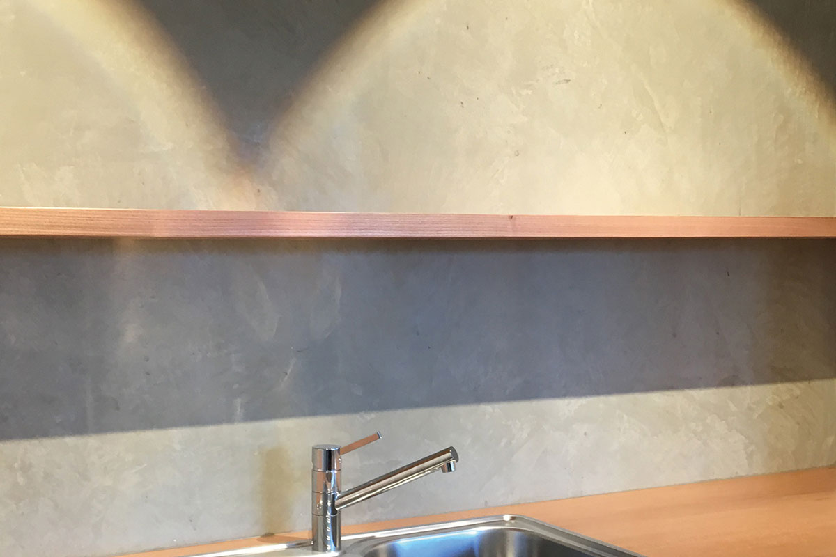 Tadelakt Wand Küche